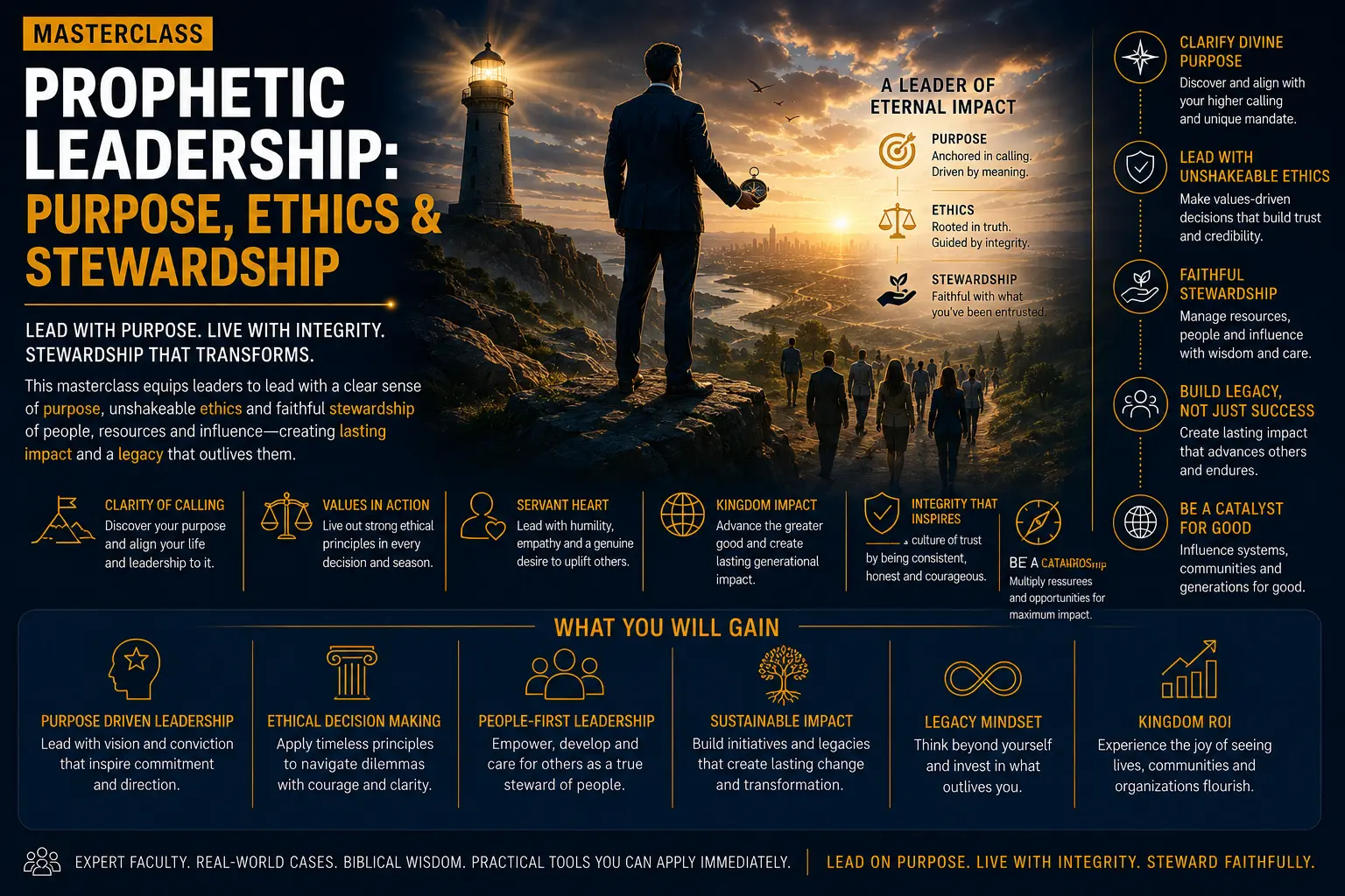Prophetic Leadership: Purpose, Ethics & Stewardship Masterclass – Centre for Executive Education