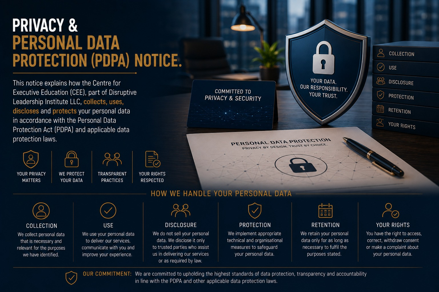 CEE Privacy & Personal Data Protection (PDPA) Notice — collection, use, disclosure, protection, retention and your rights